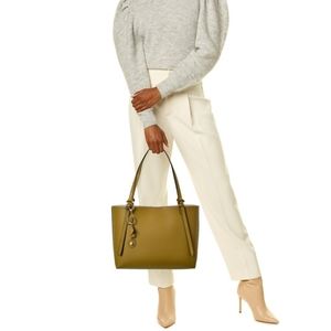 Zac Posen floral medium flower tote